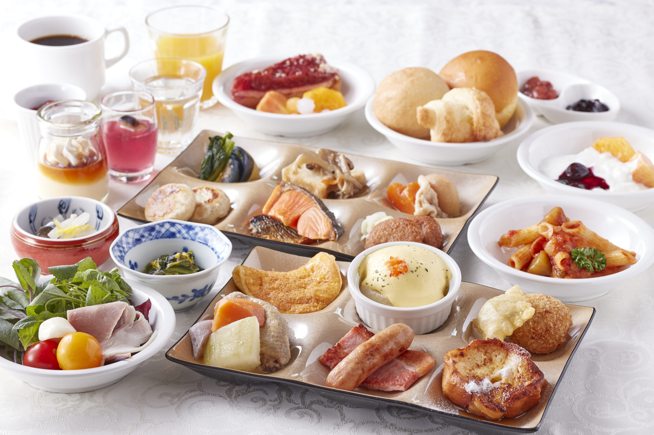 【軽井沢】レストラン_朝食ビュッフェ（イメージ）