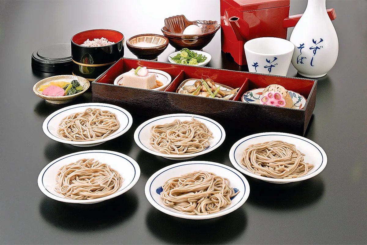 皿そば定食 3